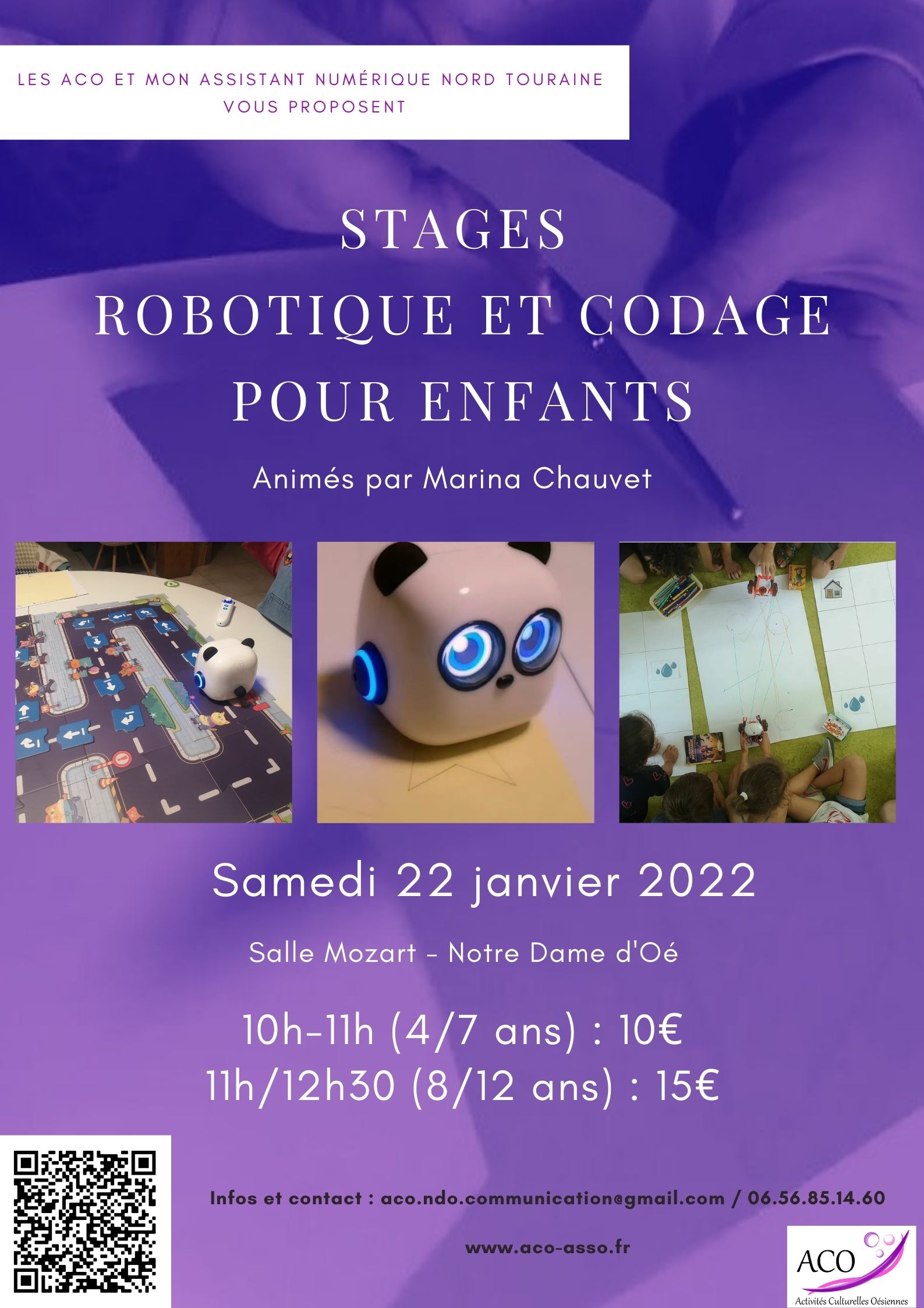 Stages enfants Liège programmation robotique - Macrocosme